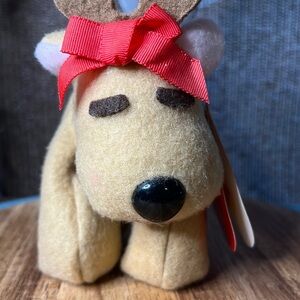 Vintage 1987 "Rhonda" Reindeer from Rodney and Friends - plush Burger King